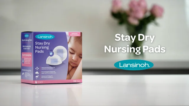 Lansinoh® Ultra Thin, Stay Dry Nursing Pads - Pack of 60
