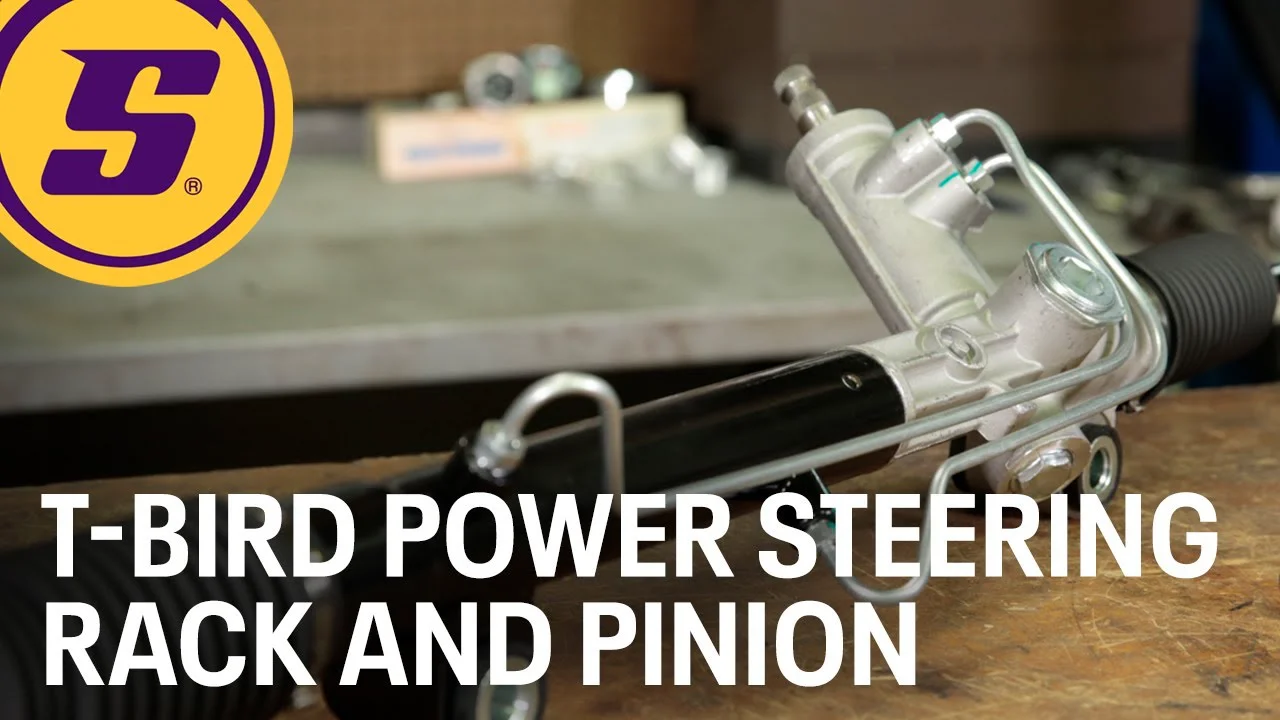 Mustang II Power Steering Rack and Pinion | 82-88 T-Bird Design