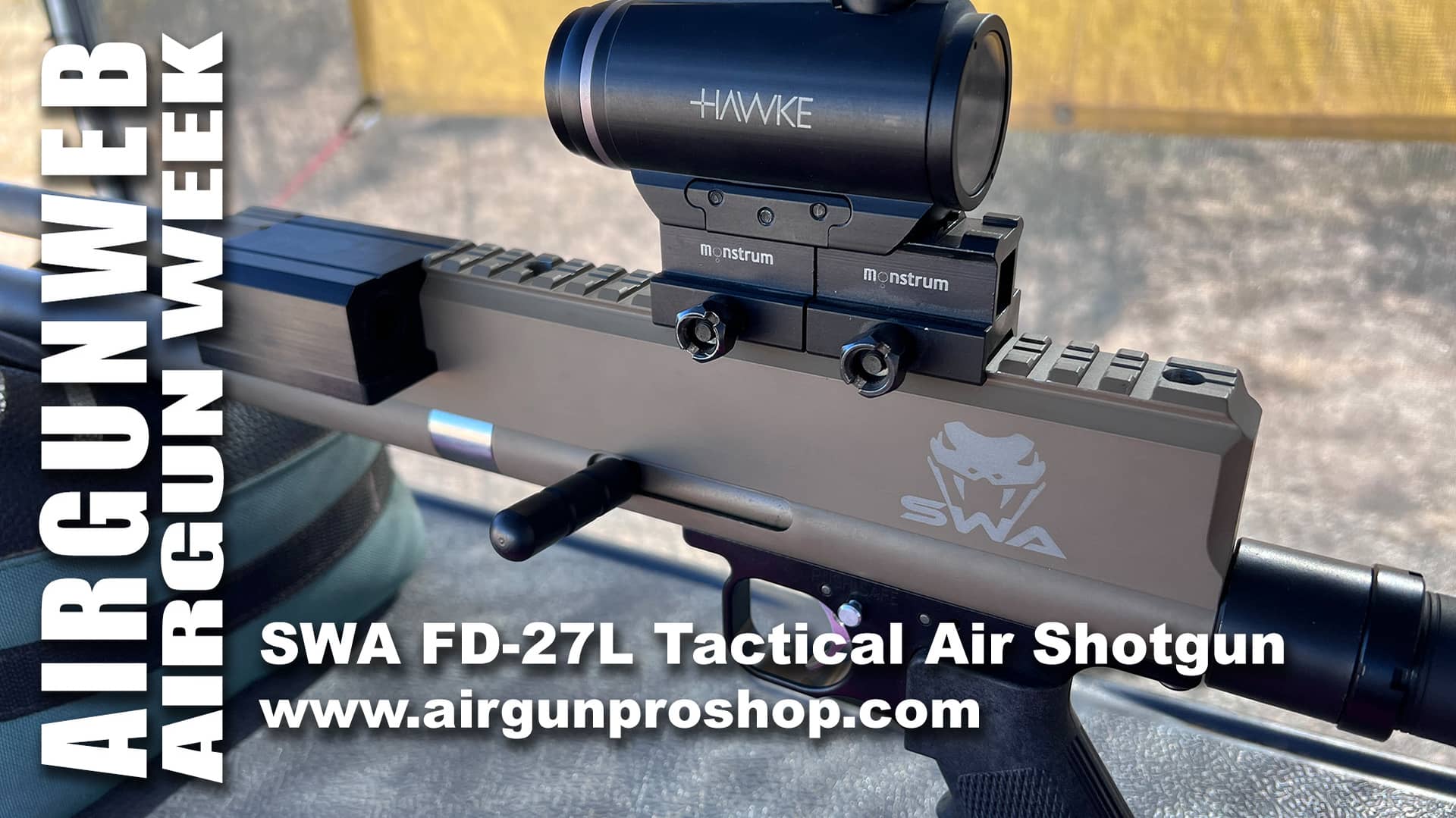 AIRGUN WEEK 2022 - SWA FD-27L Tactical 20ga Air Shotgun - Basic