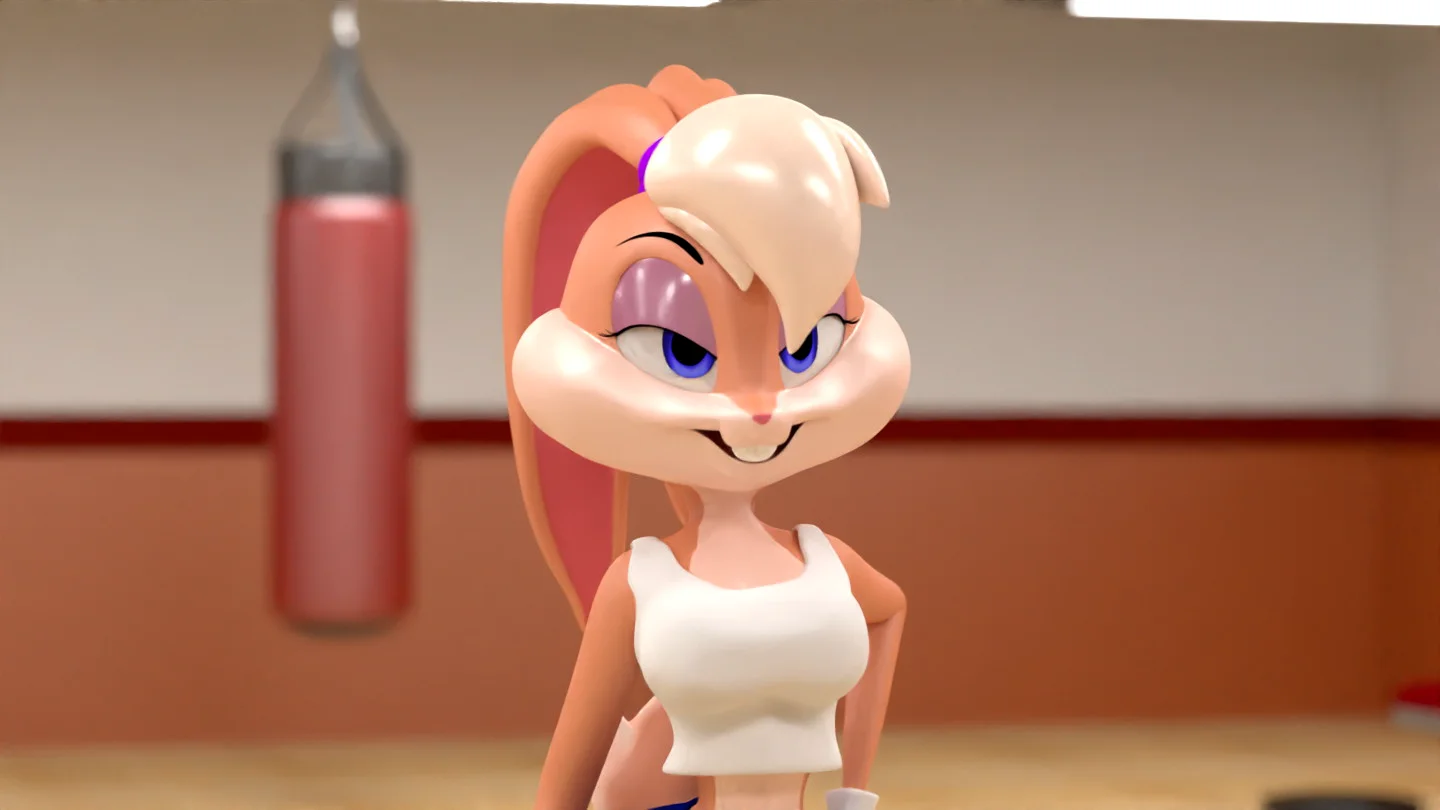 Lola Bunny Walk Animation