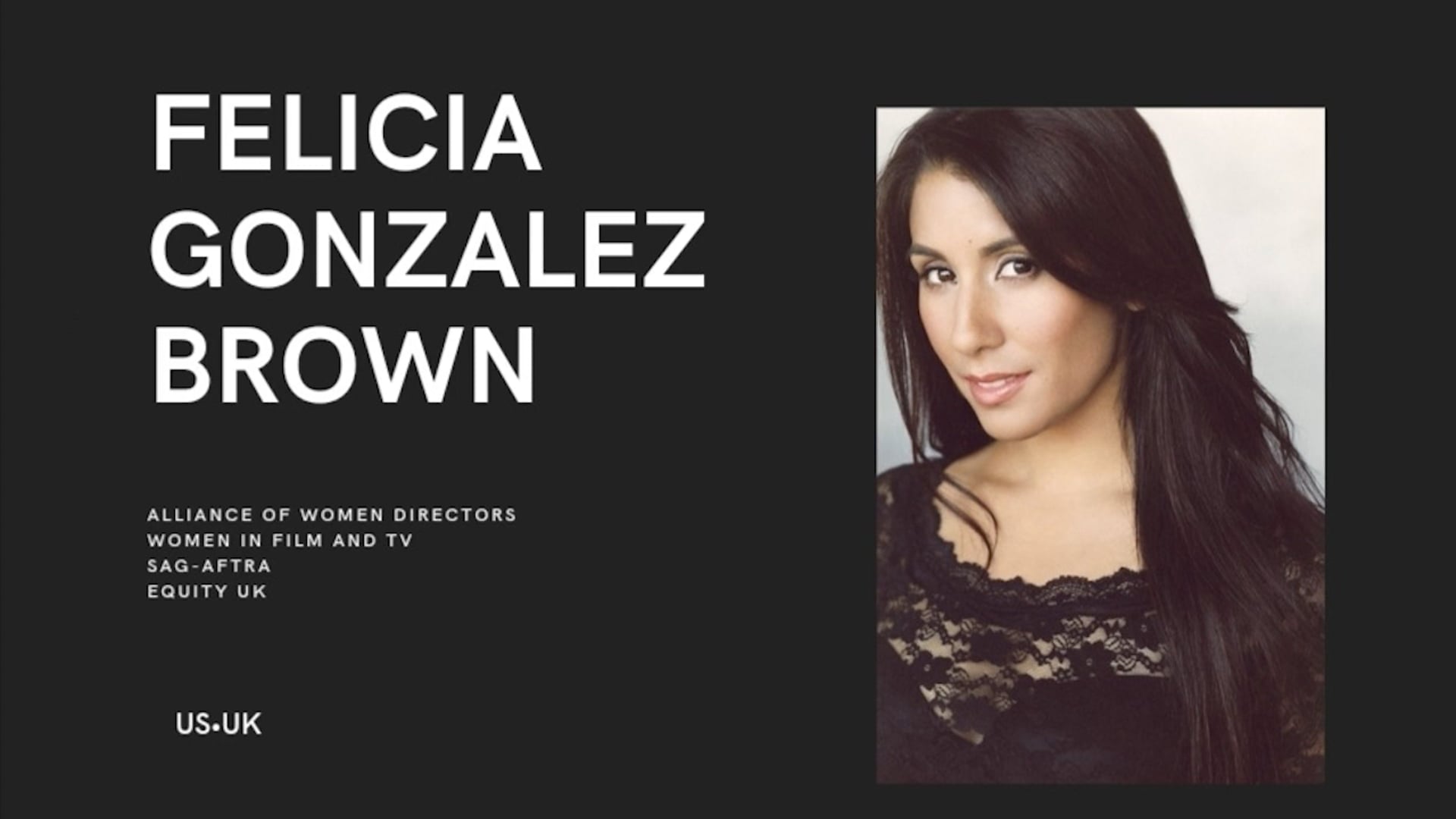 Felicia Gonzalez Brown Director's Reel