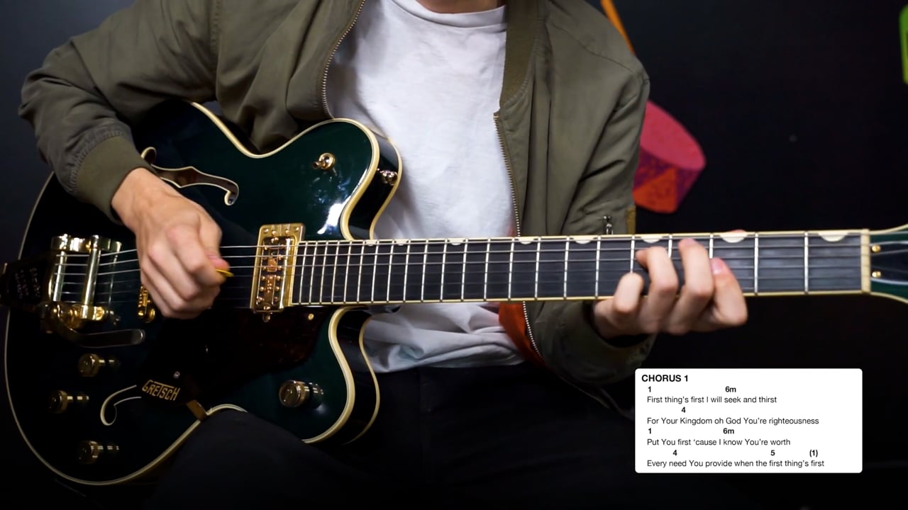 First Things First (Matthew 6) by Kingdom Kids Electric Guitar — The