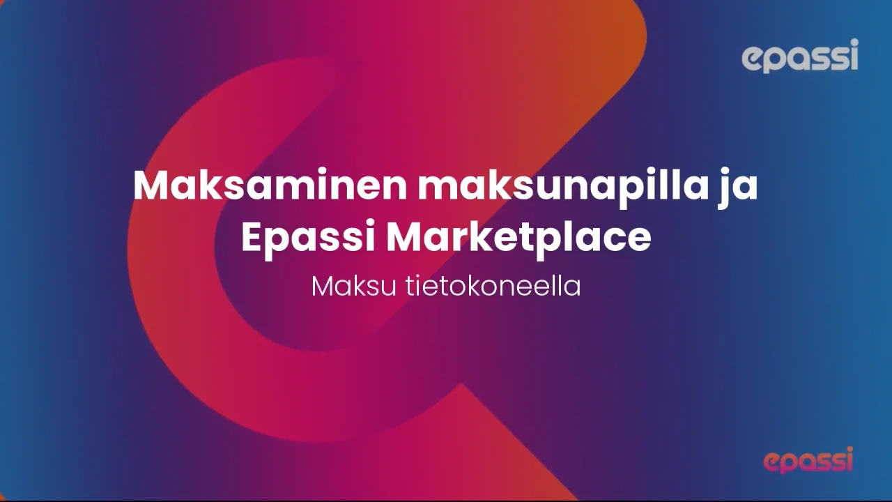 Epassi marketplace - henkilöstöetujen verkkokauppa