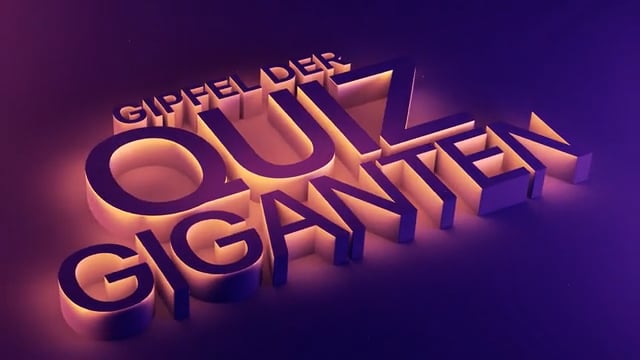 GIPFEL DER QUIZGIGANTEN