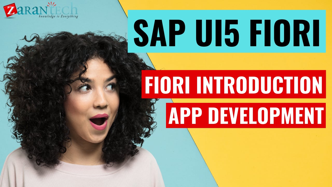 SAP Fiori Introduction & App development - SAP UI5 and FIORI Training ...