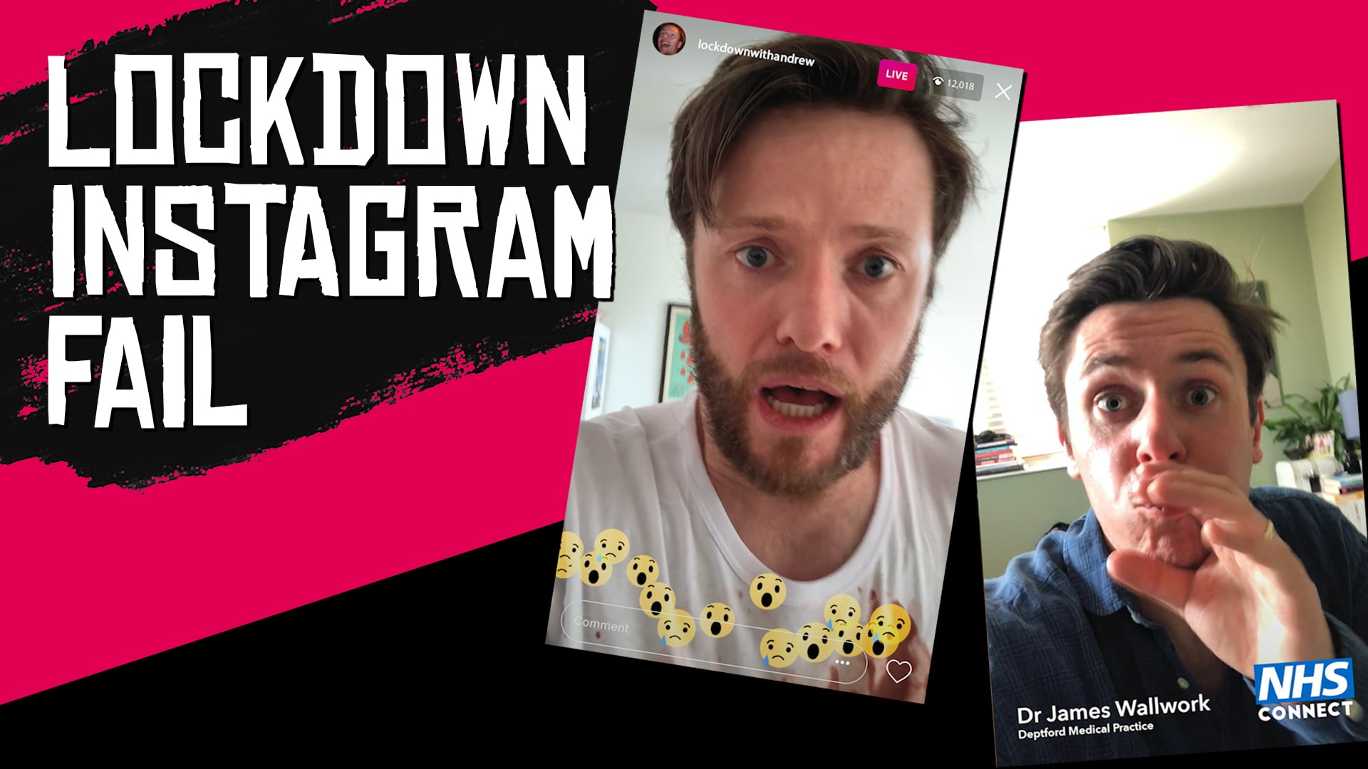 Lockdown Instagram Fail