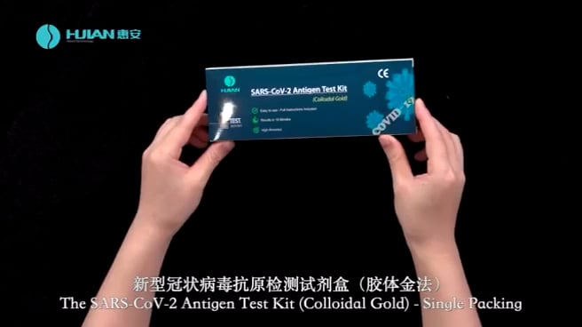 Nasal Swab Antigen Test Kit Covid 19