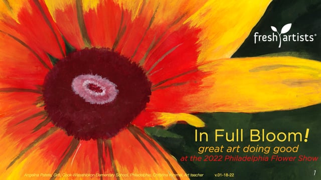 Fresh Artists – 2022_Philadelphia Flower Show