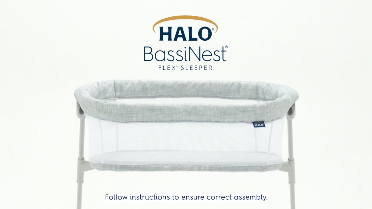 Halo bassinest sale swivel sleeper assembly