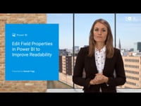 Edit Field Properties in Power BI to Improve Readability