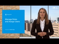 Manage Roles and Assign Users