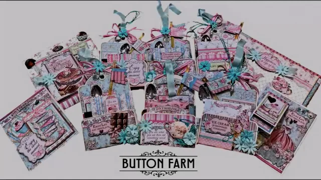 Stamperia Sweety Treat Tags & Interactive Cards Creativity Kit