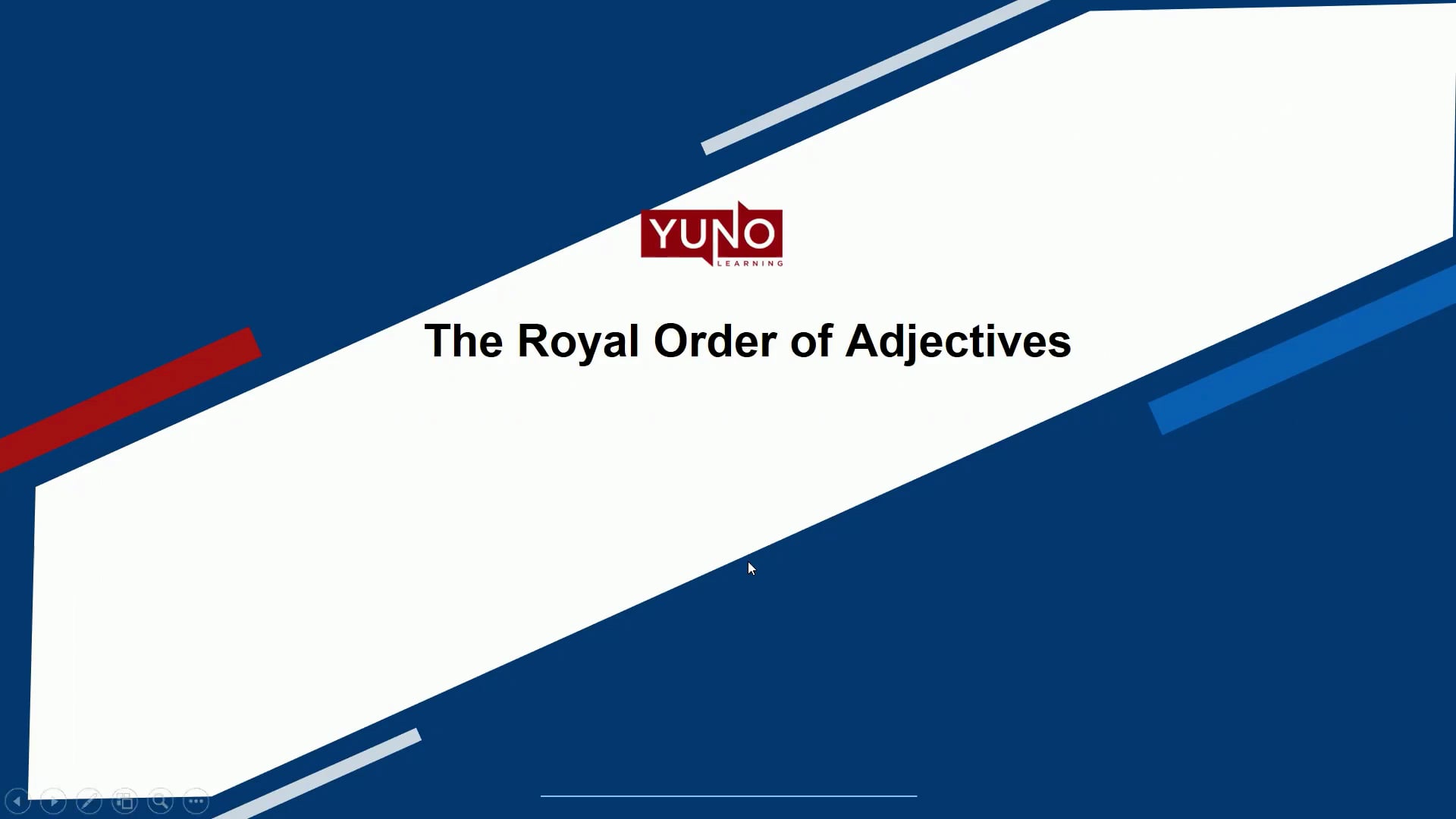 royal-order-of-adjectives-yuno-learning