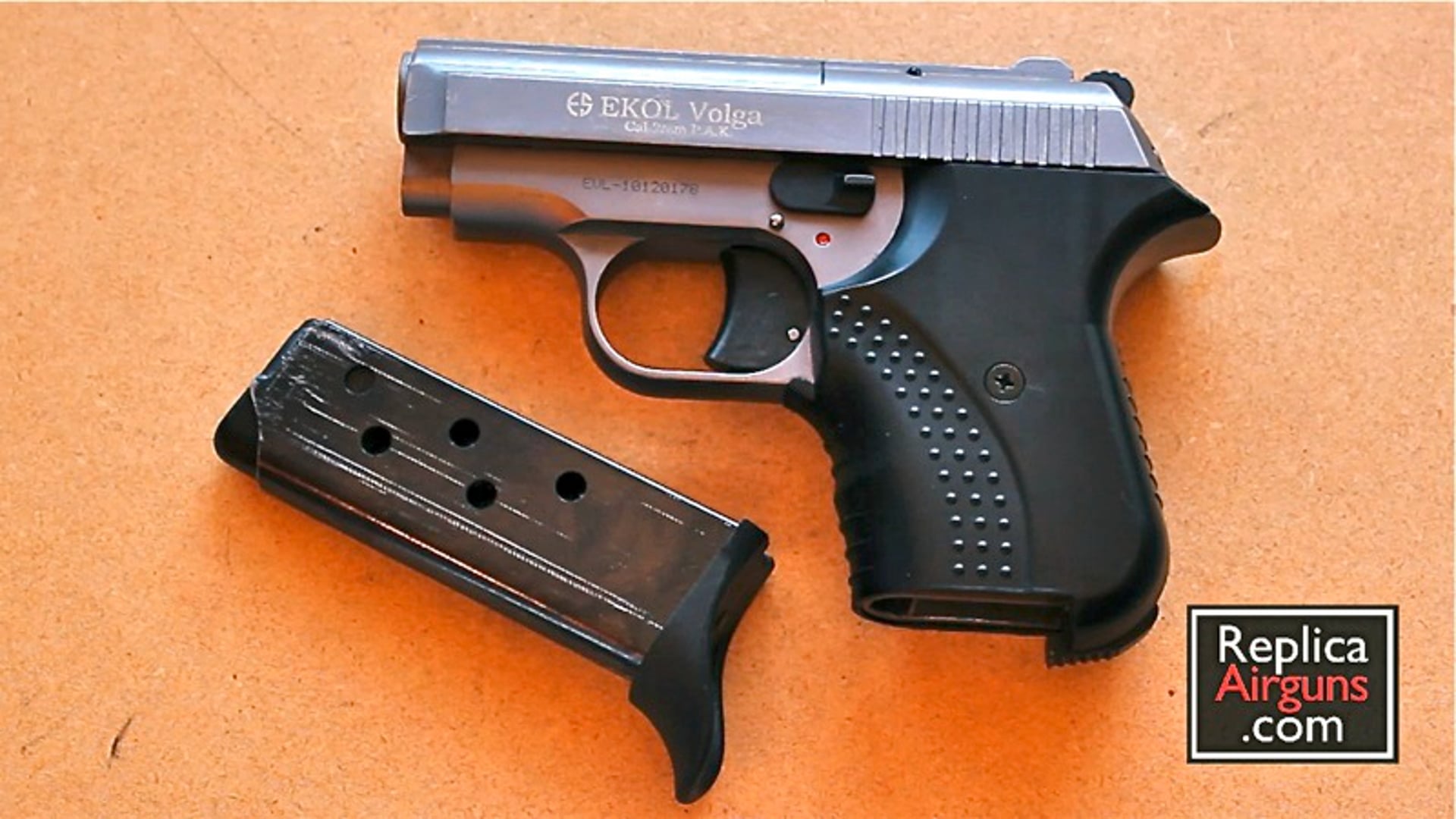 EKOL Volga 9mm P.A.K. Blank Gun Review