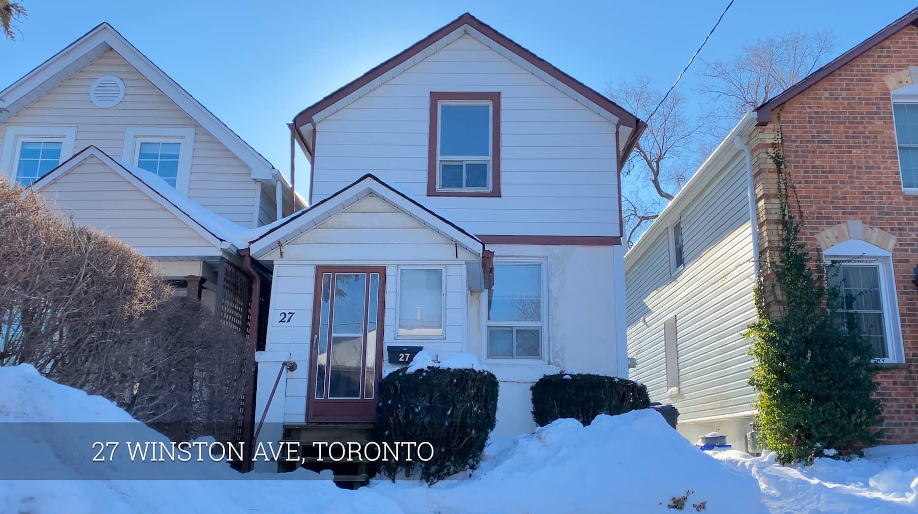 27 Winston Ave, Toronto on Vimeo