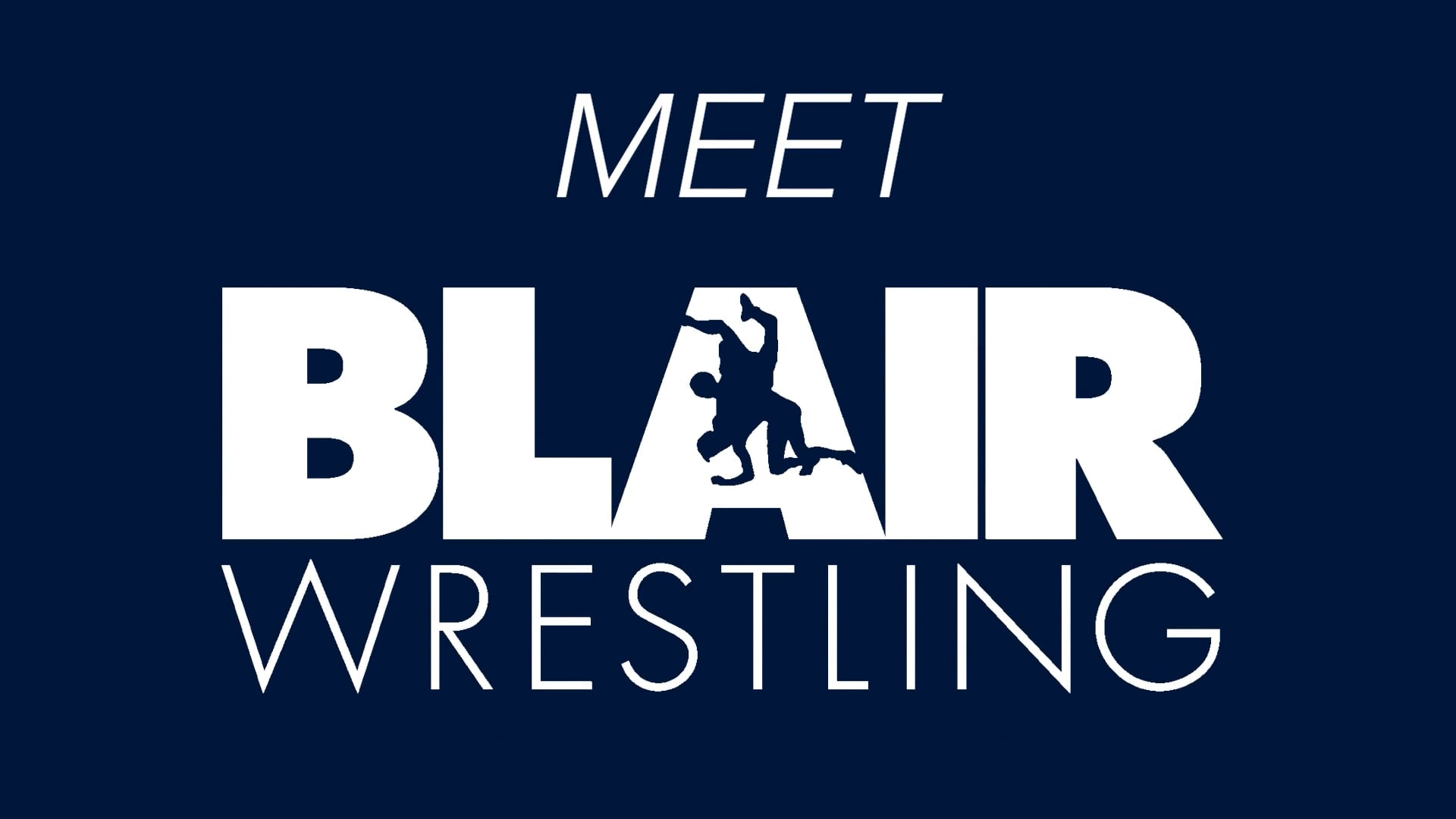 Meet the Blair Wrestling Team 20212022 on Vimeo