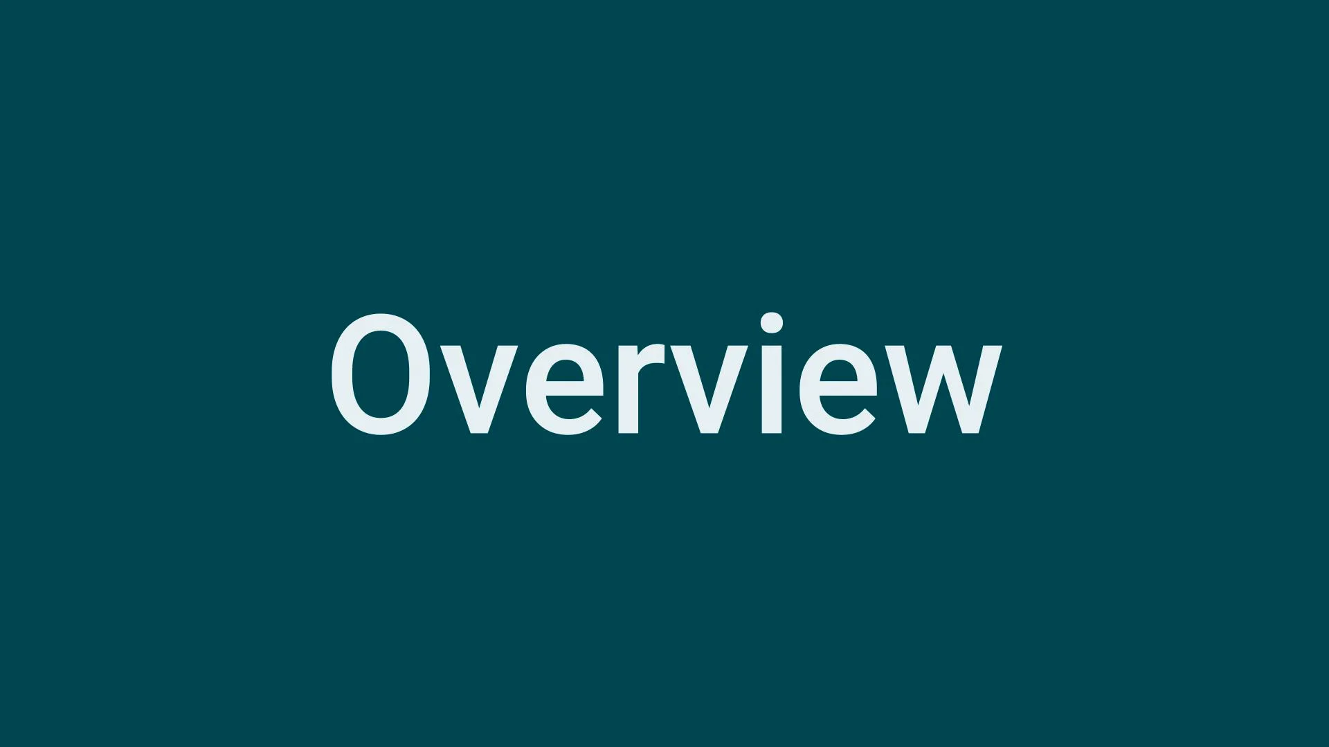 Core Overview on Vimeo