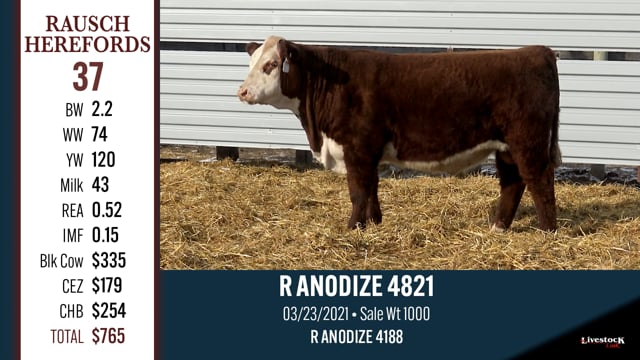 Lot #37 - R ANODIZE 4821
