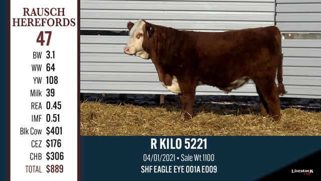 Lot #47 - R KILO 52221