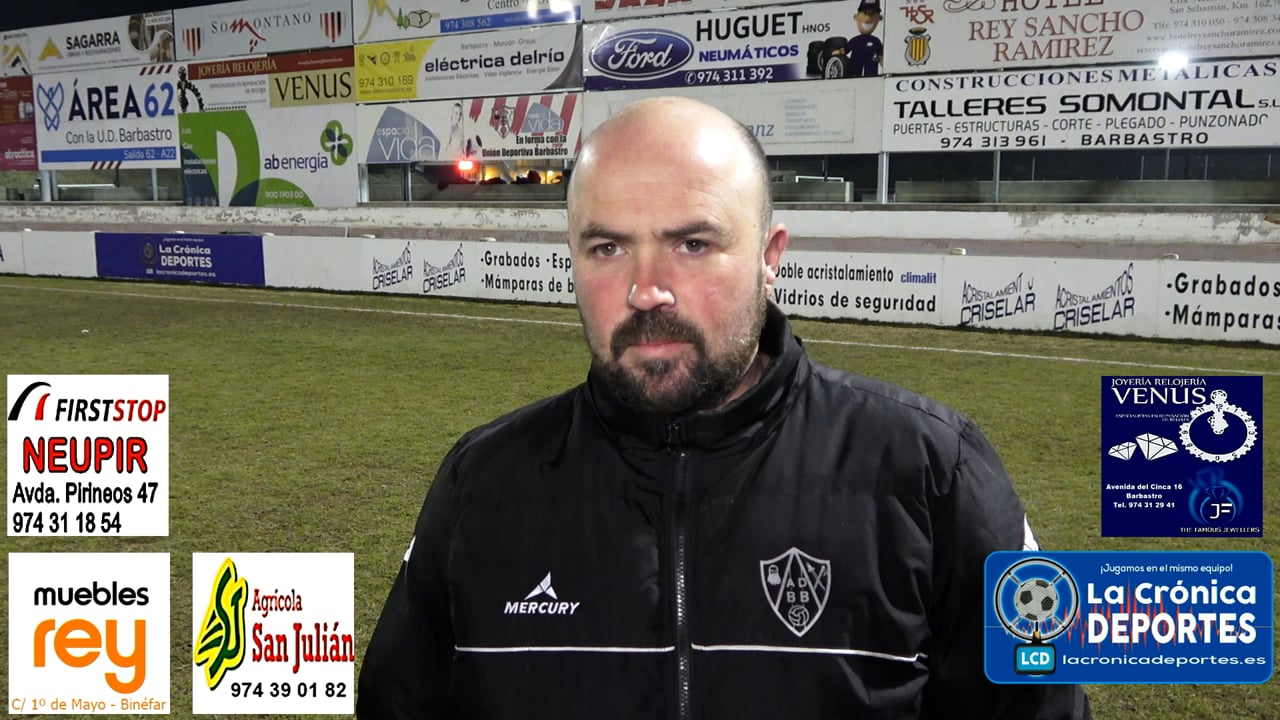 LA PREVIA / UDB Somontano - CD Albalate / JUAN BAYONA (Segundo Entrenador UDB Somontano) Jornada 13 / 2ª Regional - Gr 2-1