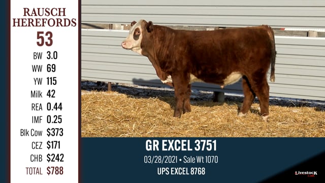 Lot #53 - GR EXCEL 3751