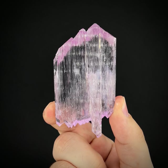 Kunzite - superb gem DT, ex Campbell