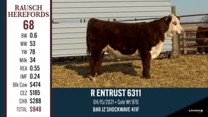 Lot #68 - R ENTRUST 6311
