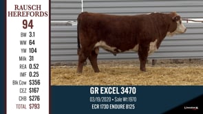 Lot #94 - GR EXCEL 3470