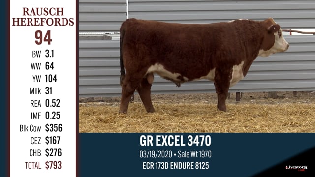Lot #94 - GR EXCEL 3470