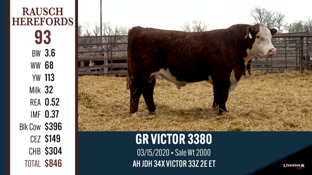 Lot #93 - GR VICTOR 3380