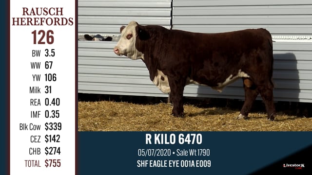 Lot #126 - R KILO 6470