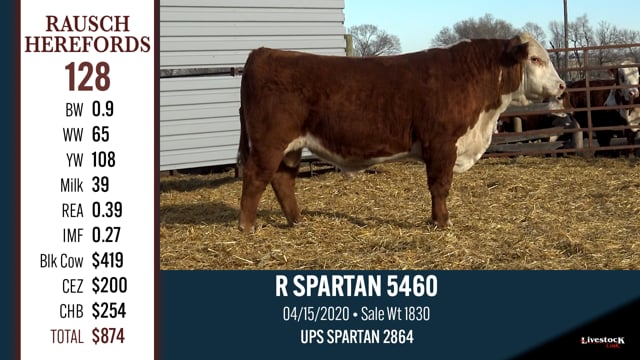 Lot #128 - R SPARTAN 5460