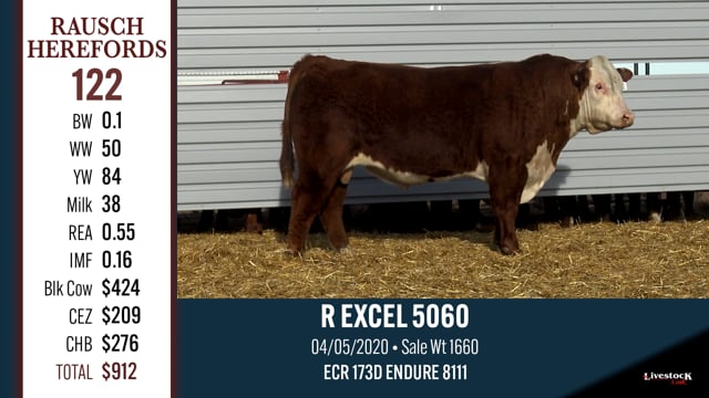 Lot #122 - R EXCEL 5060