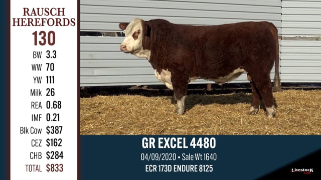 Lot #130 - GR EXCEL 4480