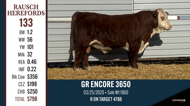 Lot #133 - GR ENCORE 3650