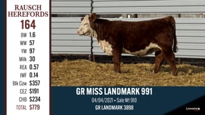 Lot #164 - GR MISS LANDMARK 991