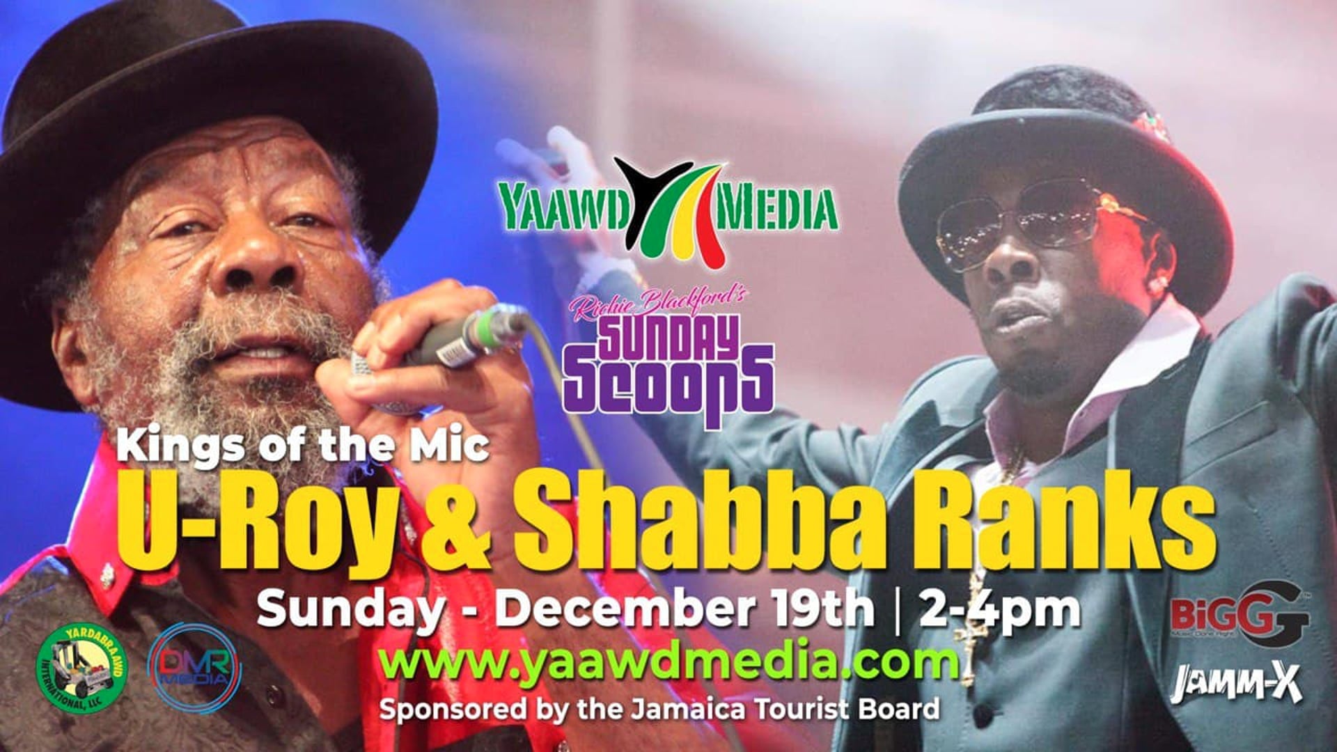 Sunday Scoops - U-Roy and Shabba Ranks
