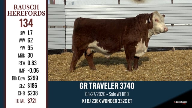 Lot #134 - GR TRAVELER 3740