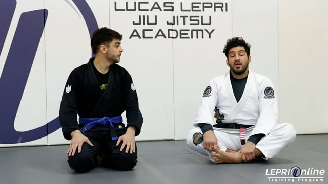 Lasso with Spider to Armbar, Triangle or Omoplata