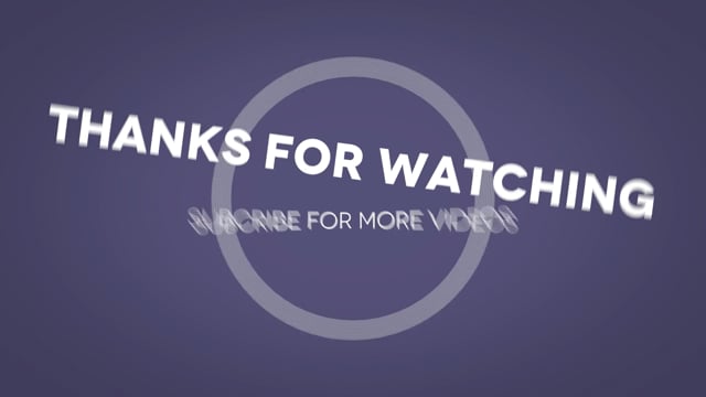 Thank You, Thank You Animation, Shards Animation. Free Stock Video