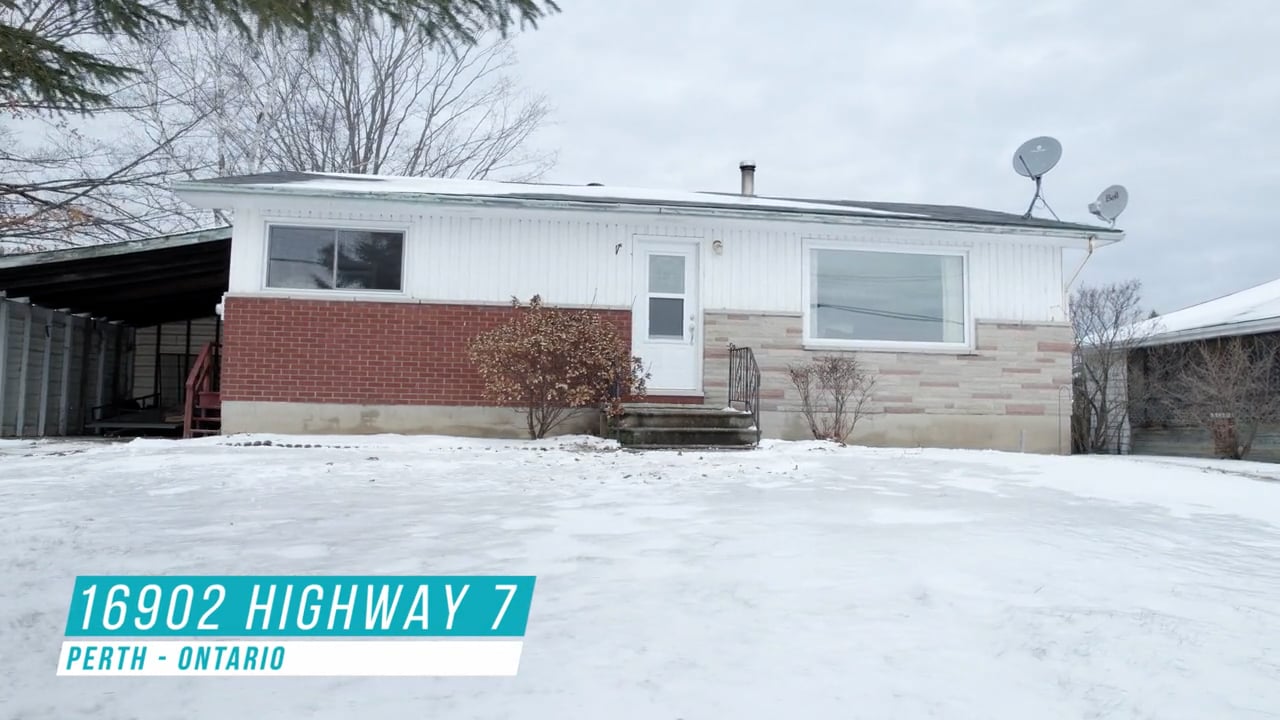16902 Hwy 7 Perth, Ontario Real Estate Listing on Vimeo