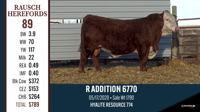 Lot #89 - R ADDITION 6770