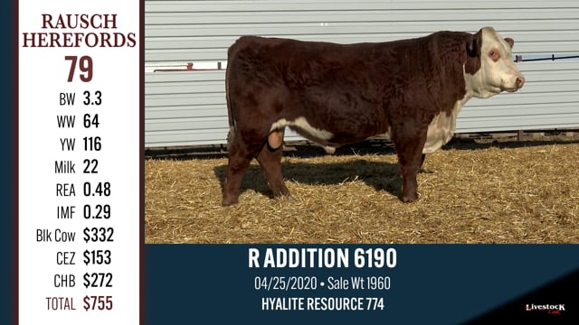 Lot #79 - R ADDITION 6190