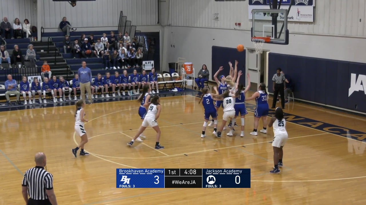 JV Girls Basketball vs Brookhaven Academy - 01-22-22