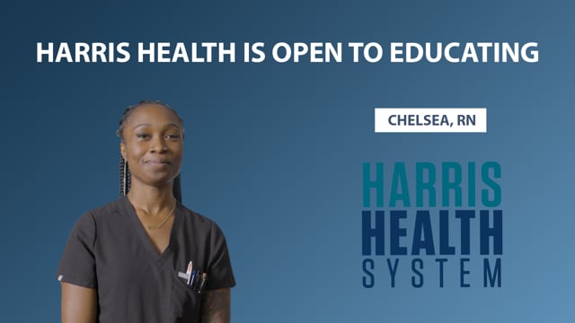 Harris Health is Open to Educating