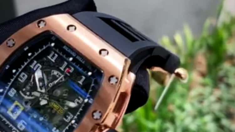 Richard Mille RM 030 Declutchable Rotor Rose Gold on Vimeo