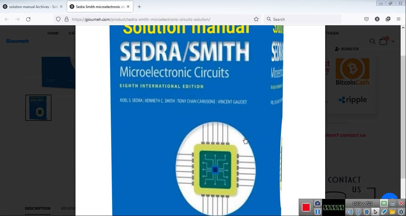 Sedra Smith microelectronic circuits 8th edition solutions manual pdf ...