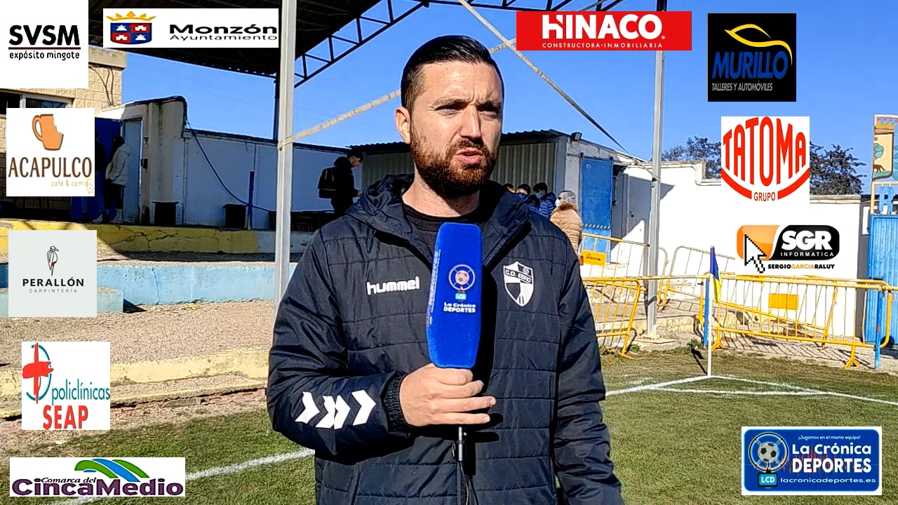 JAVIER GENOVÉS (Entrenador Robres) CD Robres 1-0 At.Monzón / J 20 / 3ª División