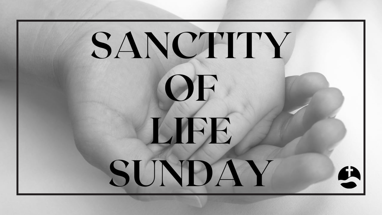 Sanctity Of Life Sunday