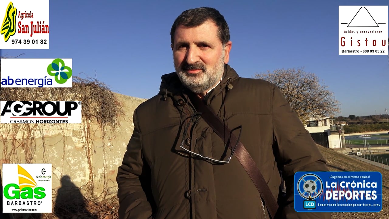 LUIS GARCÍA ( Entrenador de la UD Barbastro hace 30 años) "La Unión siempre será uno de los equipos de mi vida" "Me gusta este nuevo proyecto y seguro conseguirán sus objetivos" "La tercera de ahora es distinta a la que viví yo.